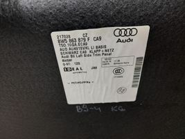 Audi A4 S4 B9 Dolny panel schowka koła zapasowego 8W5863879F