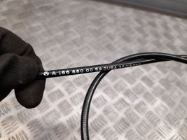 Mercedes-Benz GL X166 Système poignée, câble pour serrure de capot A1668800059