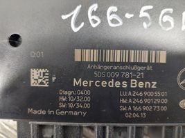 Mercedes-Benz GL X166 Module de contrôle crochet de remorque A2469005501