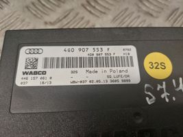 Audi A7 S7 4G Sterownik / Moduł zawieszenia pneumatycznego 4G0907553F