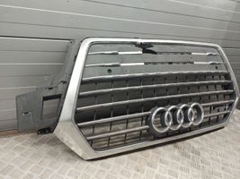 Audi Q7 4M Etupuskurin ylempi jäähdytinsäleikkö 4M0853651F