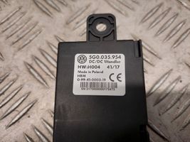 Audi Q3 8U Jännitteenmuunnin/muuntimen moduuli 5G0035954