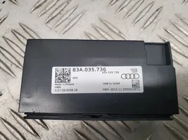 Audi Q3 F3 USB-pistokeliitin 83A035736
