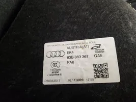 Audi Q3 F3 Sisäinen matto 83B863367