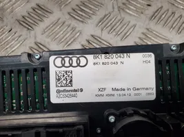 Audi S5 Facelift Panel klimatyzacji 8K1820043N