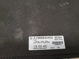 Mercedes-Benz GL X166 Kit tapis de sol auto A1666800248
