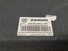 Audi A6 S6 C7 4G Tappeto di rivestimento del fondo del bagagliaio/baule 4G5863463D