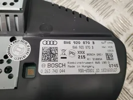Audi A5 Compteur de vitesse tableau de bord 8W6920870B