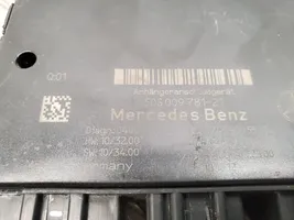 Mercedes-Benz GL X166 Module de contrôle crochet de remorque A2469005501