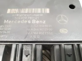 Mercedes-Benz GL X166 Module de contrôle crochet de remorque A2469005501