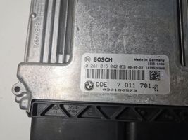 BMW 1 E81 E87 Komputer / Sterownik ECU i komplet kluczy 7811701