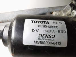 Toyota Avensis T250 Tringlerie et moteur d'essuie-glace avant 8511005060