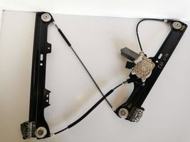 BMW 5 E60 E61 Front door window regulator with motor 7075667E