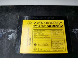 Mercedes-Benz CL C215 Sterownik / Moduł centralnego zamka A2155450032