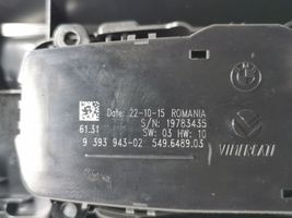 BMW 1 F20 F21 Interrupteur d’éclairage 9393943