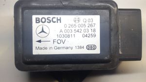 Mercedes-Benz CLS C219 Датчик ESP (системы стабильности) (датчик продольного ускорения) 0265005267