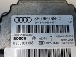 Audi A3 S3 8P Module de contrôle airbag 8P0959655C