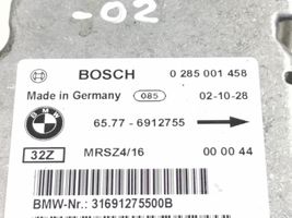 BMW 3 E46 Oro pagalvių valdymo blokas 0285001458