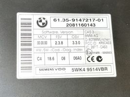 BMW 5 E60 E61 Aizdedzes ECU komplekts 0281015043