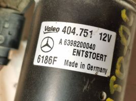 Mercedes-Benz Vito Viano W639 Etupyyhkimen vivusto ja moottori A6398200040