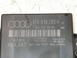 Audi A6 S6 C6 4F Parkavimo (PDC) daviklių valdymo blokas 4F0919283H