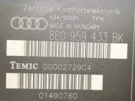 Audi A4 S4 B7 8E 8H Komforto modulis 8E0959433BK