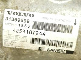 Volvo V60 Kompresor / Sprężarka klimatyzacji A/C 31369699