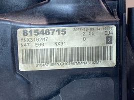 BMW 5 E60 E61 Galvutės dangtelis 7797613