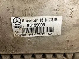 Mercedes-Benz Vito Viano W639 Välijäähdyttimen jäähdytin A6395010801