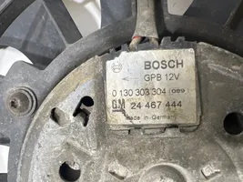 Opel Astra H Osłona wentylatora chłodnicy 24467444