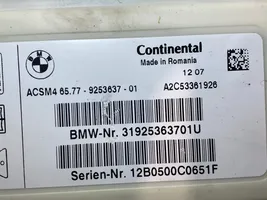 BMW 5 F10 F11 Module de contrôle airbag 31925363701U