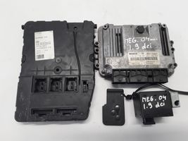 Renault Megane II Komputer / Sterownik ECU i komplet kluczy 