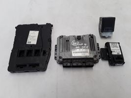 Renault Megane II Komputer / Sterownik ECU i komplet kluczy 