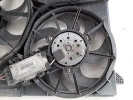 Volvo XC70 Radiator cooling fan shroud 