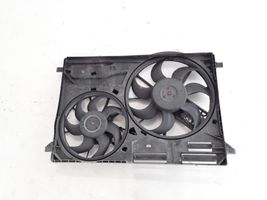 Volvo XC70 Radiator cooling fan shroud 