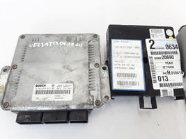 Renault Vel Satis Komputer / Sterownik ECU i komplet kluczy 