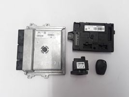 Dacia Logan II Kit centralina motore ECU e serratura 