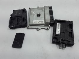 Renault Captur Komputer / Sterownik ECU i komplet kluczy 