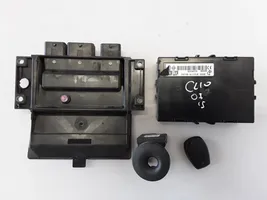 Renault Clio III Kit centralina motore ECU e serratura 