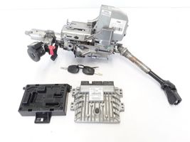 Renault Modus Komputer / Sterownik ECU i komplet kluczy 