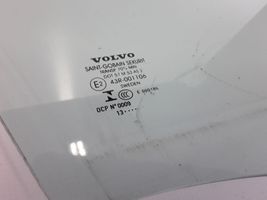 Volvo S60 Front door window glass four-door 31385411