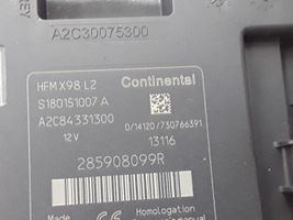 Renault Captur Komputer / Sterownik ECU i komplet kluczy 