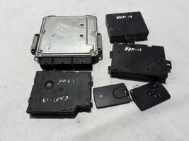 Renault Captur Komputer / Sterownik ECU i komplet kluczy 