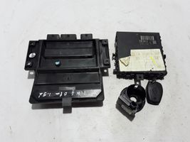 Renault Twingo II Engine ECU kit and lock set 