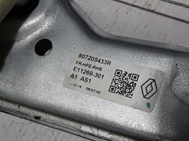 Renault Kadjar Etuikkunan nostomekanismi ilman moottoria 807205433R