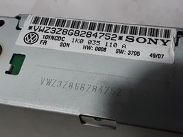 Volkswagen Tiguan Zmieniarka płyt CD/DVD 1K0035110A