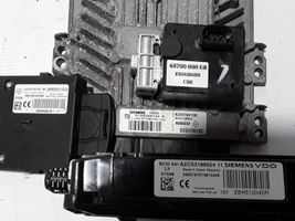 Renault Laguna III Komputer / Sterownik ECU i komplet kluczy 