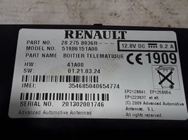 Renault Captur GPS navigation control unit/module 282758936R