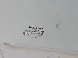 Renault Clio V Etuoven ikkunalasi, neliovinen malli 