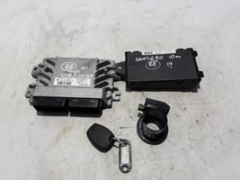 Dacia Sandero Kit centralina motore ECU e serratura 